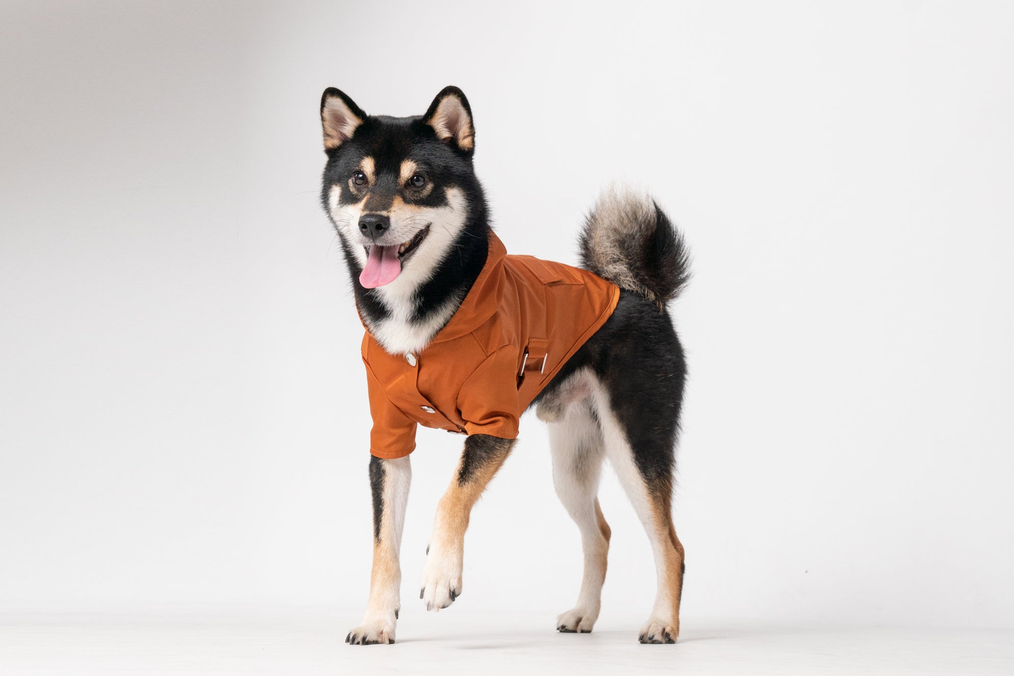 Manteau de pluie - ORANGE