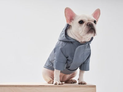 Imperméable ajustable Tribeca en velcro – Bleu clair