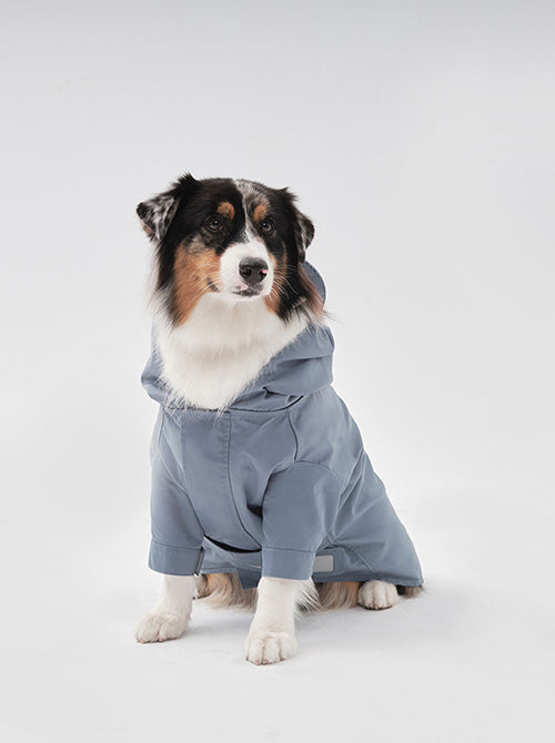 Imperméable ajustable Tribeca en velcro – Bleu clair