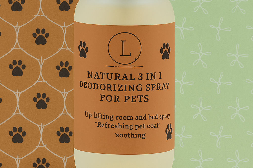Spray Désodorisant Naturel pour Animaux – Brume Rafraîchissante pour Chien & Chat