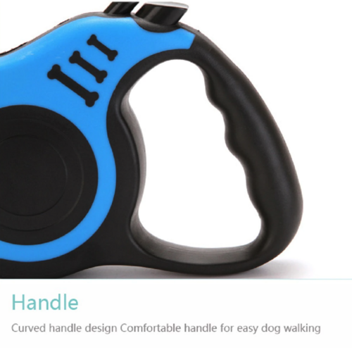 Laisse rétractable automatique de 5 m pour chien