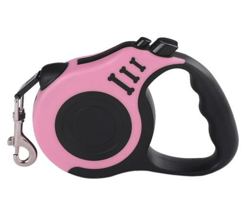 Laisse rétractable automatique de 5 m pour chien