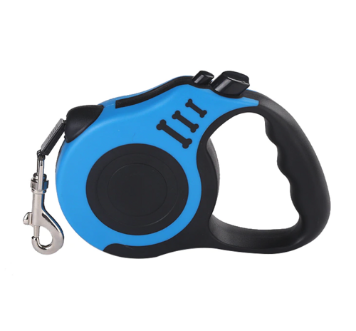Laisse rétractable automatique de 5 m pour chien