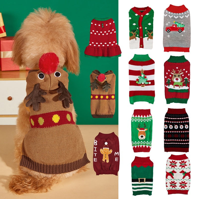 Weihnachtspullover für Hunde