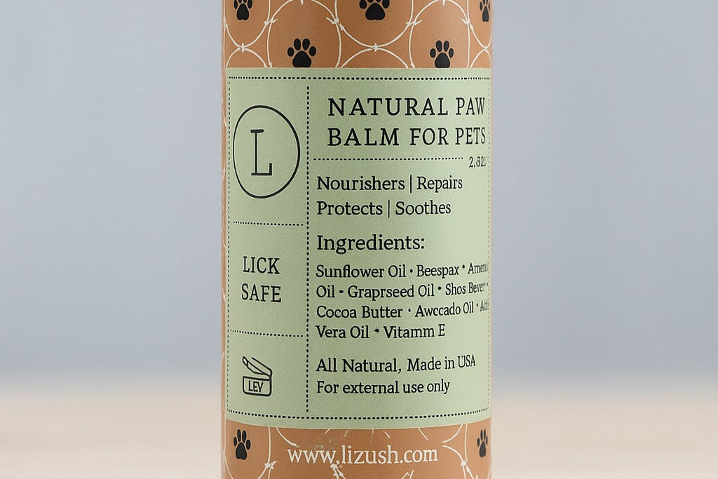 Baume Naturel pour Coussinets – Chien & Chat – Protecteur Apaisant pour les Pattes