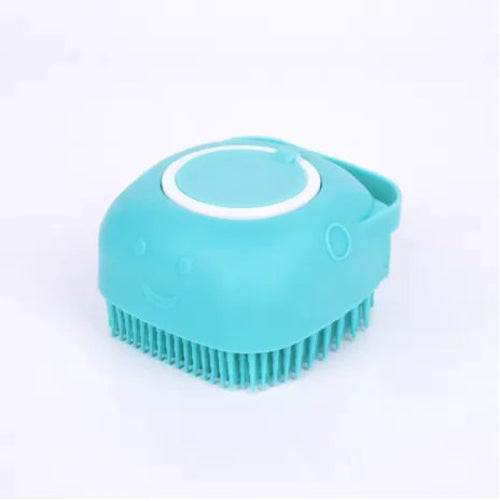 Brosse de bain et de massage 2-en-1 en silicone